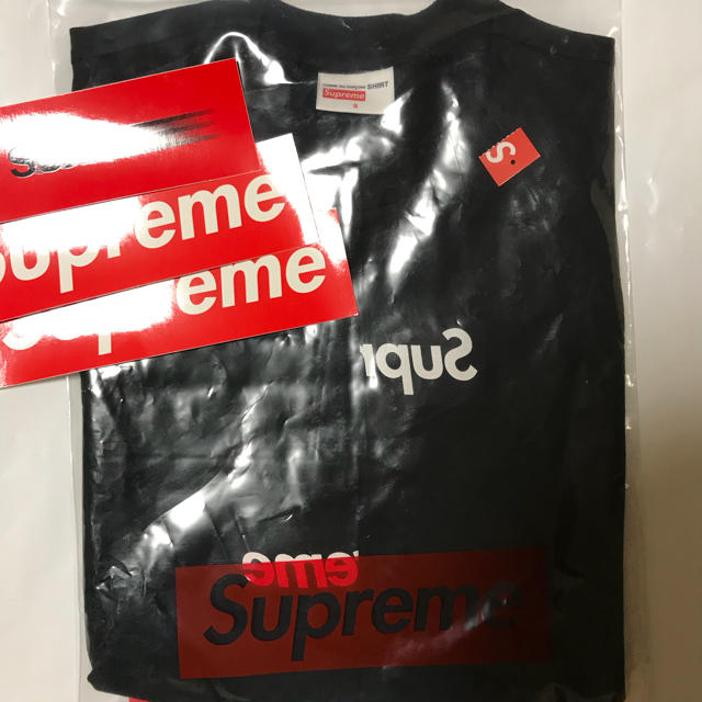 Tシャツ/カットソー(半袖/袖なし)supreme split box logo tee