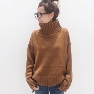 アパルトモンドゥーズィエムクラス(L'Appartement DEUXIEME CLASSE)のアパルトモン◆Back Long タートルネックプルオーバー(ニット/セーター)