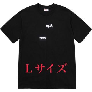 シュプリーム(Supreme)のSplit Box Logo Tee(Tシャツ/カットソー(半袖/袖なし))