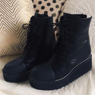 マウジー(moussy)のMOUSSY work boots 美品(ブーツ)