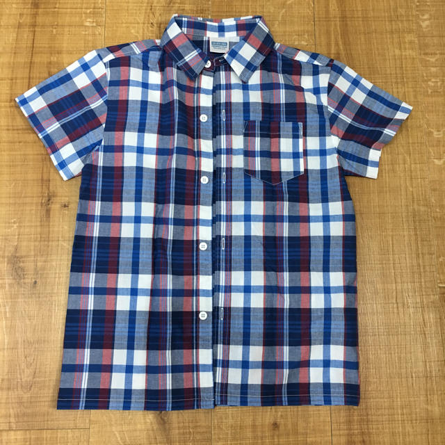 しまむら(シマムラ)のしまむら 半袖シャツ キッズ/ベビー/マタニティのキッズ服男の子用(90cm~)(ブラウス)の商品写真