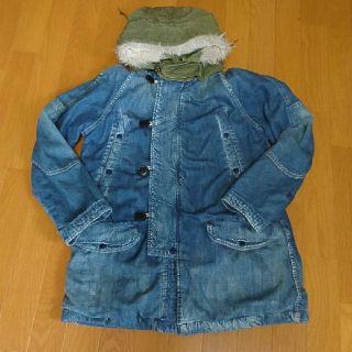 デニムダンガリー(DENIM DUNGAREE)のデニム＆ダンガリー デニムモッズコート(コート)