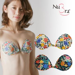 デュラス(DURAS)のDURAS×NuBraコラボシリーズ パテッドヌーブラ フラワードット★サイズC(ヌーブラ)