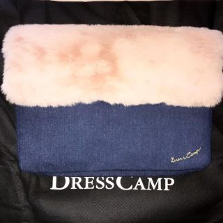 【新品未使用】ドレスキャンプ AAA宇野実彩子コラボ ファー付き2wayバッグ