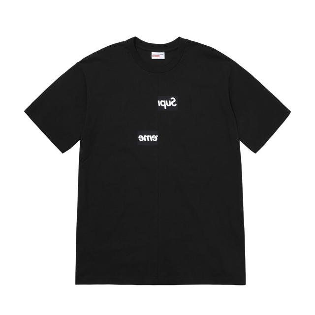 シュプリーム ギャルソン Tシャツ 黒 Mメンズ