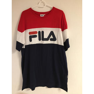 フィラ(FILA)のFILA BIG Tシャツ ワンピース (ひざ丈ワンピース)