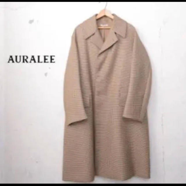 AURALEE ガンクラブ チェックコート 17AW