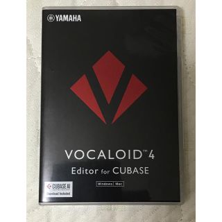 ヤマハ(ヤマハ)のVOCALOID4 Editor for CUBASE  ボーカロイド 初音ミク(DAWソフトウェア)