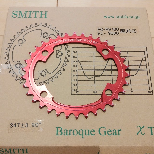 SMITH Barque Gear  34±3 90°　スミス　バロックギア