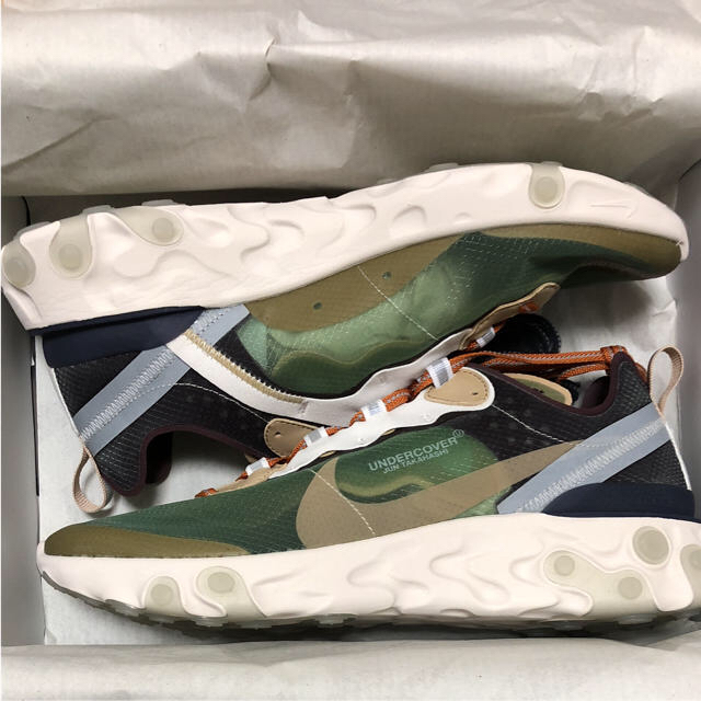 NIKE(ナイキ)のNIKE REACT ELEMENT 87 UNDERCOVER メンズの靴/シューズ(スニーカー)の商品写真