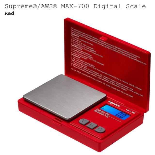 supreme aws digital scale
