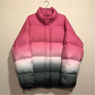 シュプリームsupreme gradient puffy jacket/M