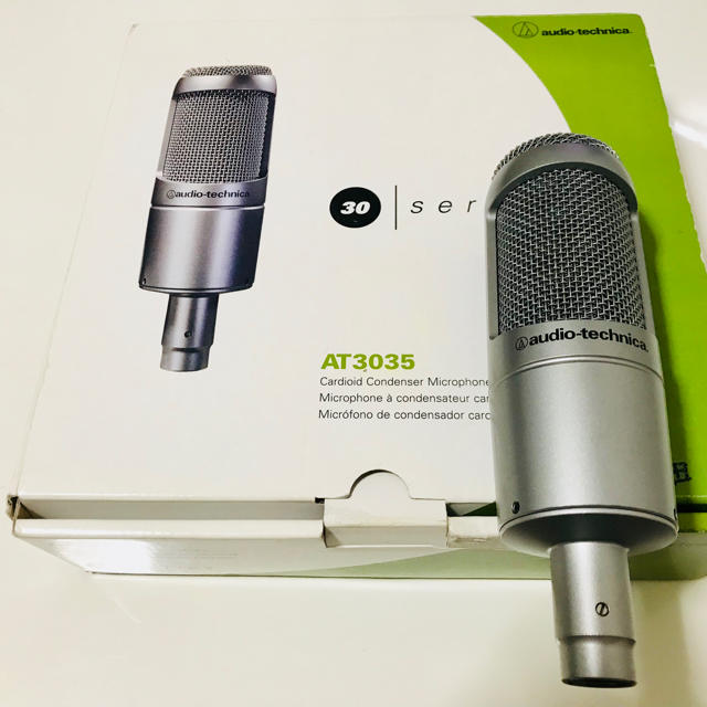 販売質屋 コンデンサーマイクaudio-technica AT3035 マイク