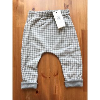 プチバトー(PETIT BATEAU)の新作☆18m  プチバトー ヴィシーチェックベビーパンツ(パンツ)