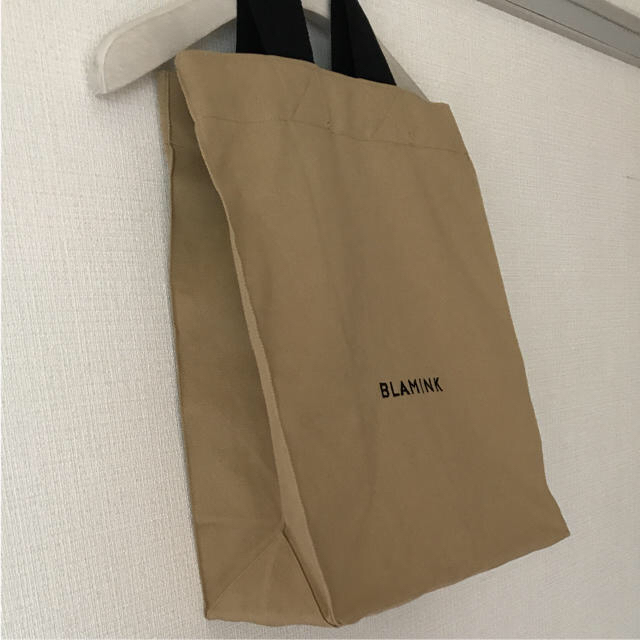 Drawer(ドゥロワー)の新品 BLAMINK ブラミンク トートバッグ ハンドバッグ ロゴ キャンバス レディースのバッグ(トートバッグ)の商品写真