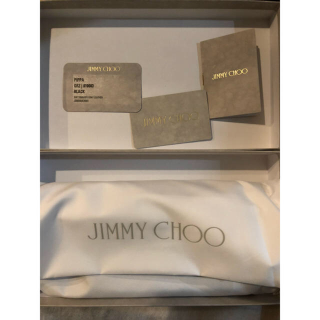 ジミーチュウ財布 ☆新品☆黒ブラックJIMMY CHOO 1