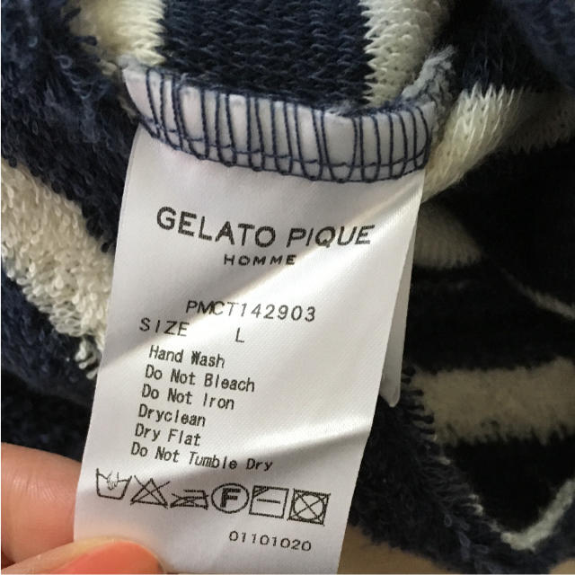 gelato pique(ジェラートピケ)の未使用 ジェラートピケ オム パーカー メンズのトップス(パーカー)の商品写真