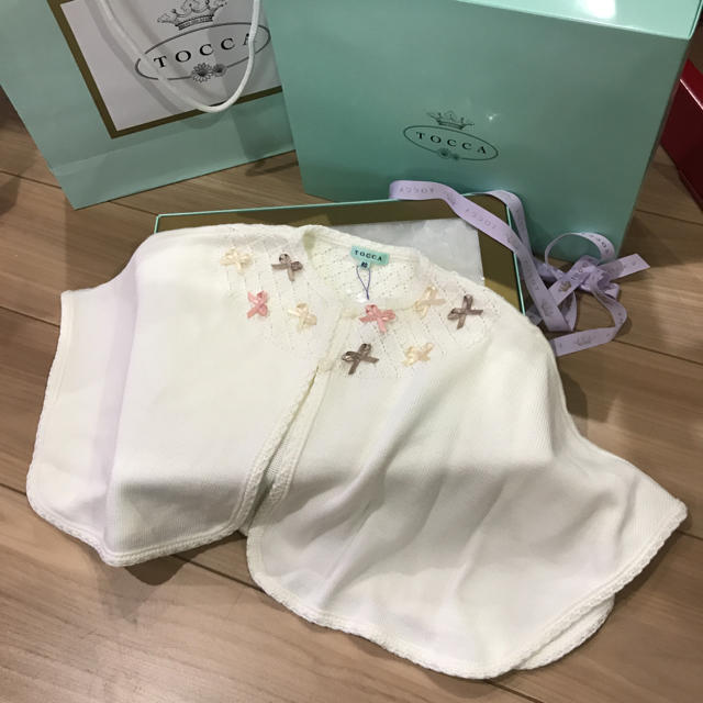 TOCCA(トッカ)のトッカ  １８m  ポンチョ キッズ/ベビー/マタニティのキッズ服女の子用(90cm~)(カーディガン)の商品写真