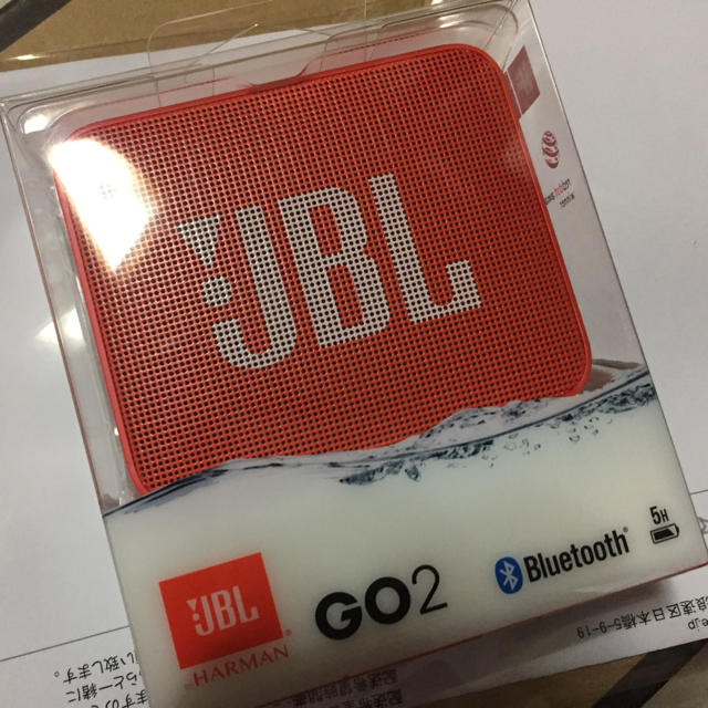 JBL GO２  ワイヤレススピーカー スマホ/家電/カメラのオーディオ機器(スピーカー)の商品写真