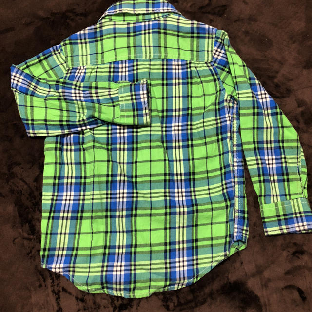 babyGAP(ベビーギャップ)のbaby Gap 110 チェックシャツ キッズ/ベビー/マタニティのキッズ服男の子用(90cm~)(その他)の商品写真
