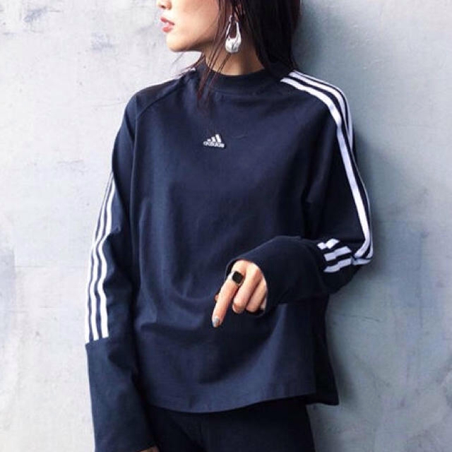 MOUSSY×adidasコラボ☆LONG SLEEVE TSHIRTS MSY 1