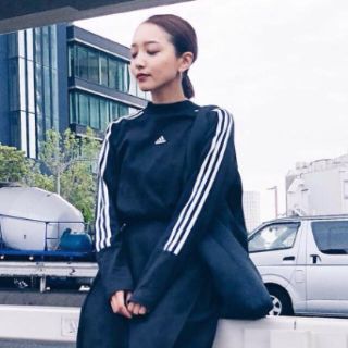 マウジー(moussy)のMOUSSY×adidasコラボ☆LONG SLEEVE TSHIRTS MSY(Tシャツ(長袖/七分))