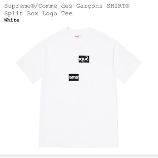 シュプリーム(Supreme)のsupreme COMME des GARÇONS Tシャツ(Tシャツ/カットソー(半袖/袖なし))