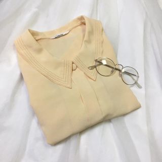 フラワー(flower)の【sale1200】vintage blouse(シャツ/ブラウス(半袖/袖なし))