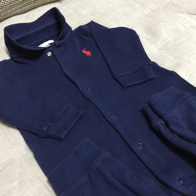 Ralph Lauren(ラルフローレン)のラルフローレン☆カバーオール コットン100% キッズ/ベビー/マタニティのベビー服(~85cm)(カバーオール)の商品写真