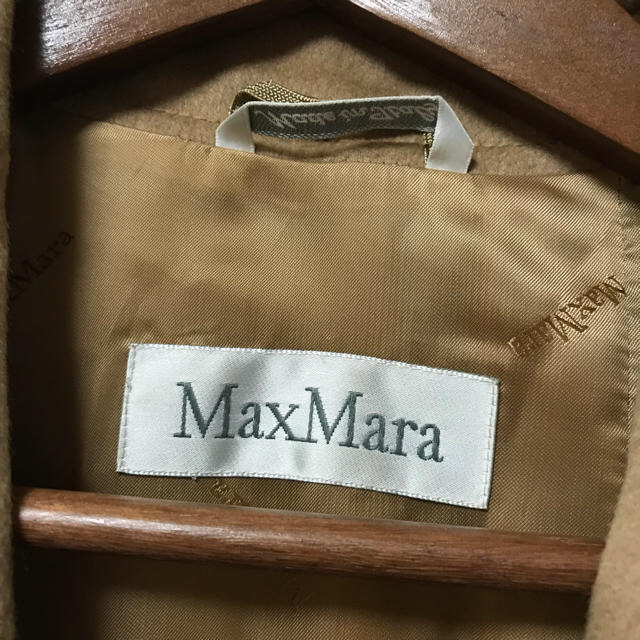 Max Mara(マックスマーラ)のMaxMara キャメル100% テーラージャケット40 レディースのジャケット/アウター(テーラードジャケット)の商品写真