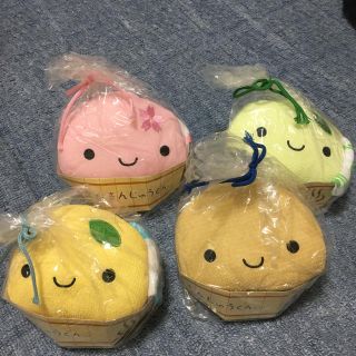 温泉まんじゅうくんお風呂スポンジ＆手ぬぐいセット(キャラクターグッズ)