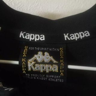 カッパ(Kappa)のKAPPA ブラック ポロシャツ(ポロシャツ)