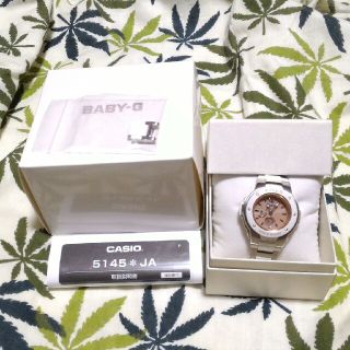 カシオ(CASIO)のmoriya様専用電波ソーラー腕時計　CASIO Baby-G msg-3300(腕時計)