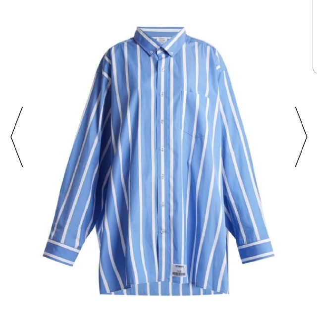 VETEMENTS☆Oversized Striped ShirtXSヴェトモン