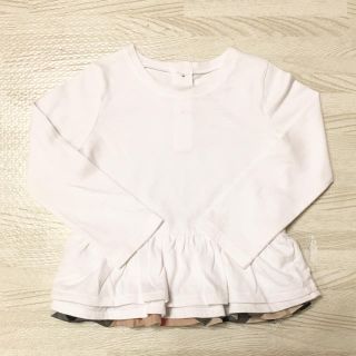 バーバリー(BURBERRY)の【美品】★バーバリー★BURBERRY★長袖Tシャツ★80(Ｔシャツ)