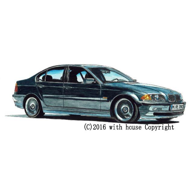 GC-789 BMW325i限定版画 直筆サイン額装●作家 平右ヱ門 1