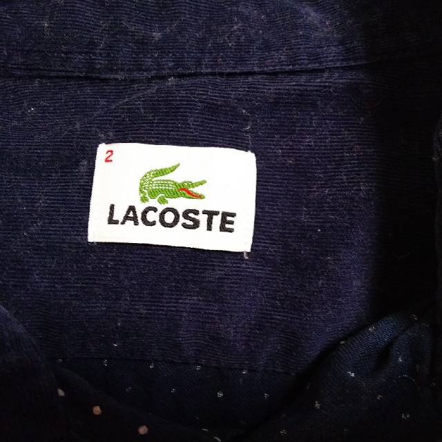 LACOSTE(ラコステ)のわかば様専用  LACOSTE ドット柄シャツ メンズのトップス(シャツ)の商品写真