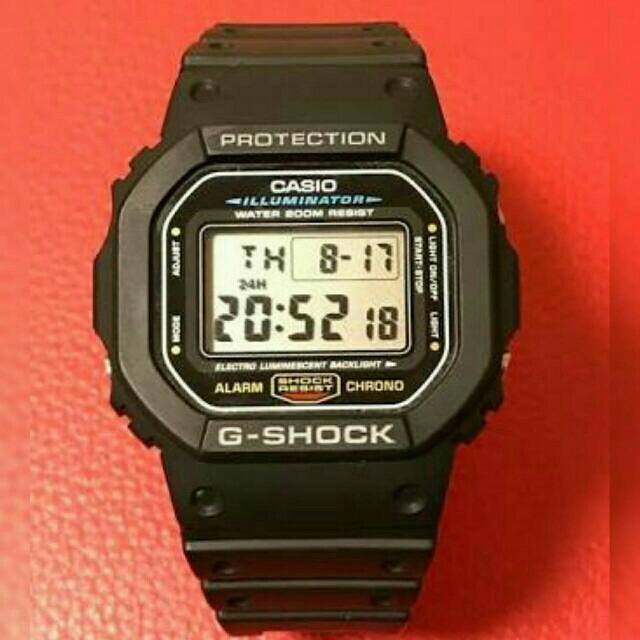 メンズG-SHOCK DW5600E-1V 新品