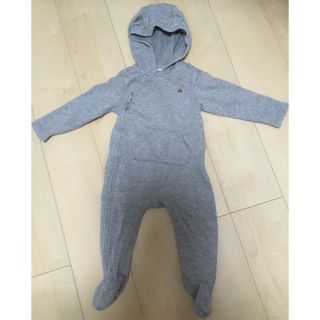 ベビーギャップ(babyGAP)のギャップ くま耳付き長袖ロンパース トレーナー 冬服(カバーオール)