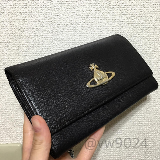 Vivienne Westwood(ヴィヴィアンウエストウッド)のエグゼクティブ 長財布 ダークブラウン レディースのファッション小物(財布)の商品写真