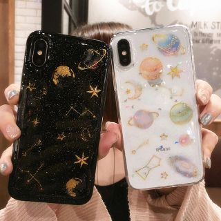 【週末セール】ギャラクシー☆星空☆iPhoneケース  送料無料 残り僅か(iPhoneケース)