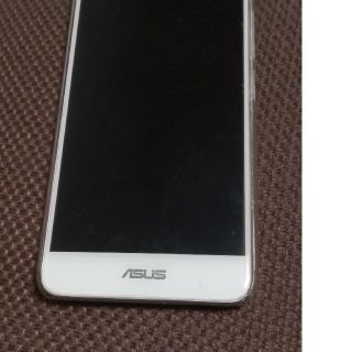 エイスース(ASUS)のzenfone3 MAX シルバー　中古(スマートフォン本体)