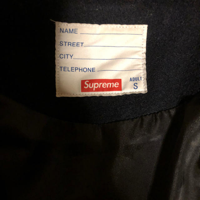 Supreme(シュプリーム)のSupreme 12AW HOODED VARSIT メンズのジャケット/アウター(スタジャン)の商品写真