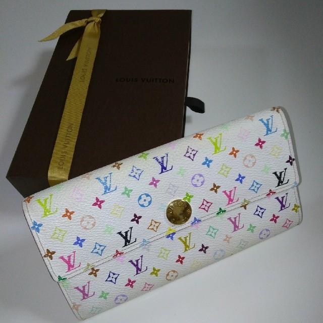 LOUIS VUITTON(ルイヴィトン)の専用！美品　ヴィトン　マルチカラー　長財布　LOUIS VUITTON レディースのファッション小物(財布)の商品写真