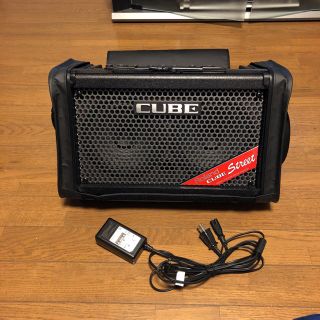 ローランド(Roland)のRoland CUBE Street アンプ➕専用のキャリング・バッグ付(ギターアンプ)