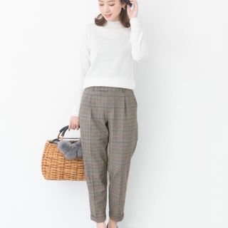 アーバンリサーチ(URBAN RESEARCH)の【本日のみ❣️】URBAN RESEARCH チェックテーパードパンツ(カジュアルパンツ)