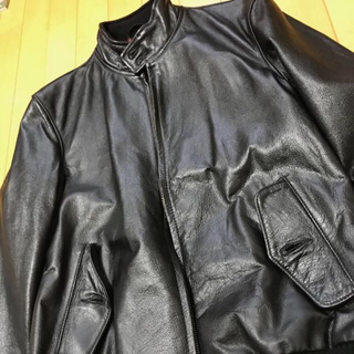 Supreme - Supreme Schott Leather Harrington Jacketの通販 by わあふ