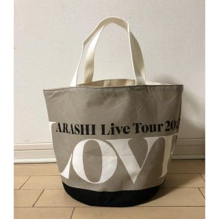 嵐 ハンドメイド LOVE バンダナ リメイク グッズ (バッグ)