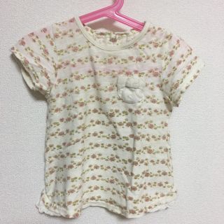 キムラタン(キムラタン)の100☆キムラタン 花柄カットソー(Tシャツ/カットソー)