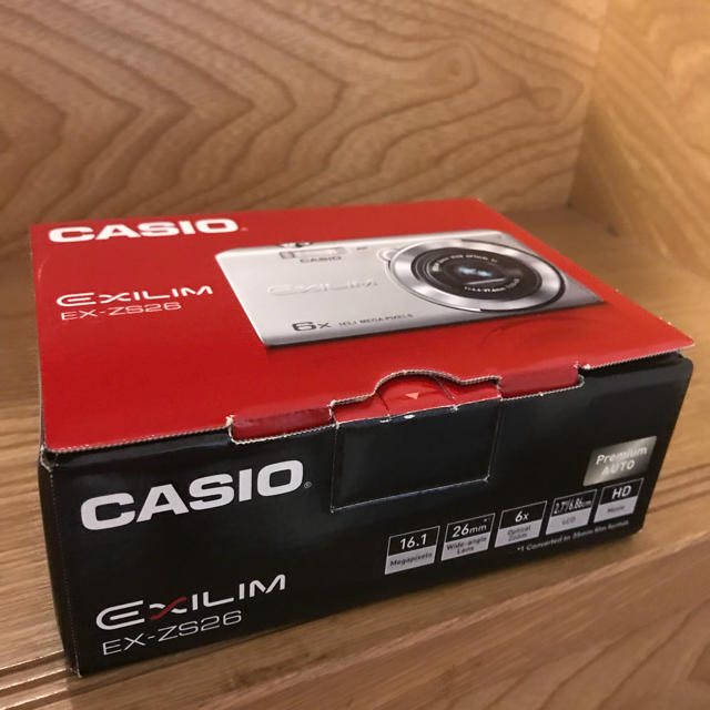 CASIO(カシオ)のコンパクトデジカメ（中古） スマホ/家電/カメラのカメラ(コンパクトデジタルカメラ)の商品写真